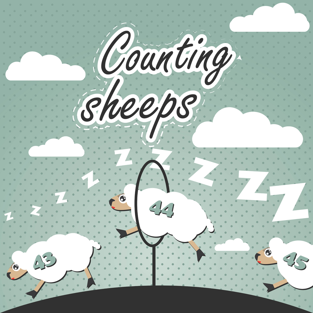 Counting Sheep to sleep