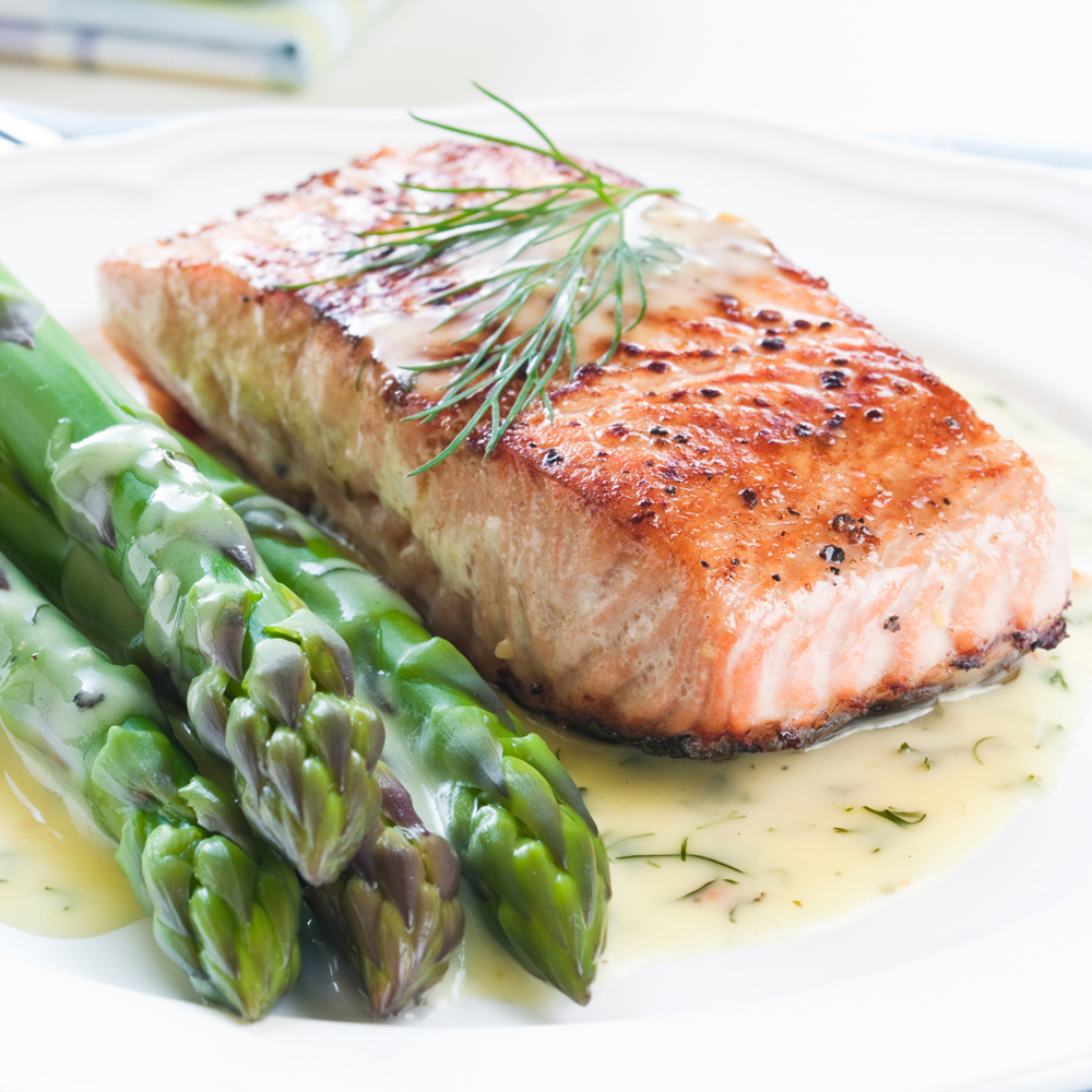 Salmon With Asparagus